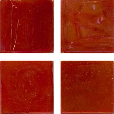 Мозаика Irida Fleur 15.R96(3), цвет бордовый, поверхность глянцевая, квадрат, 327x327