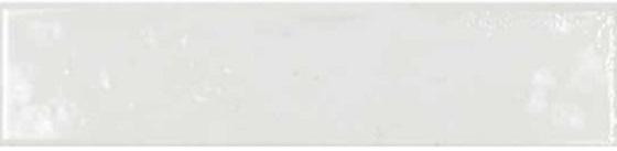 Керамическая плитка Ecoceramic Asly White, цвет белый, поверхность глянцевая, прямоугольник, 75x300