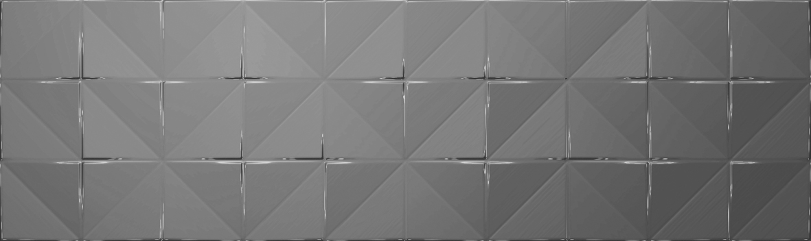 Декоративные элементы Aparici Glimpse Silver Box, цвет серый, поверхность матовая, прямоугольник, 298x996