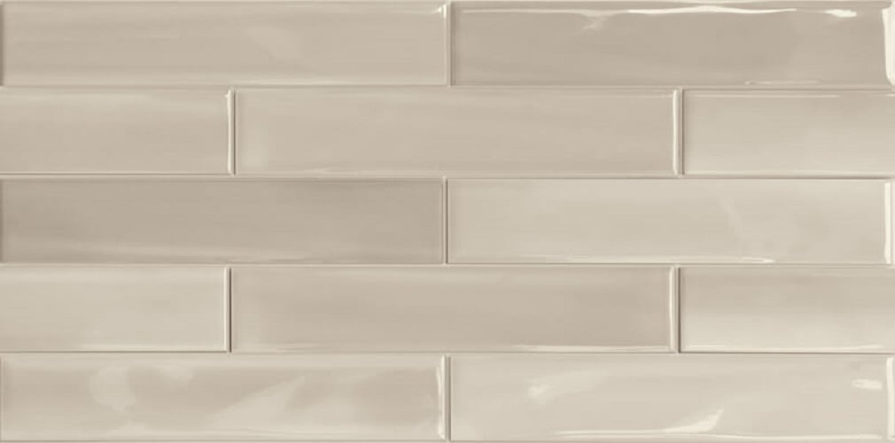 Керамическая плитка Sant Agostino Shadebox Shadebrick Taupe 730 CSASHBT730, цвет коричневый, поверхность глянцевая, прямоугольник, 73x300