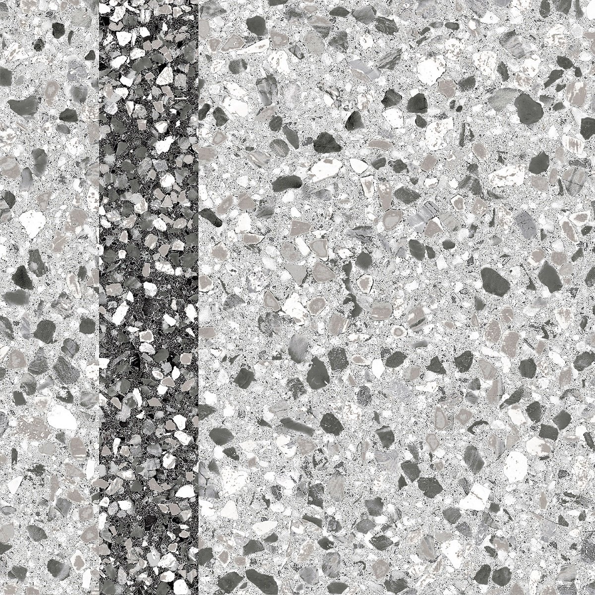 Керамогранит Golden Tile Steps Border L32750, цвет серый, поверхность матовая, квадрат, 300x300