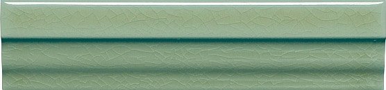 Бордюры Adex ADMO5222 Cornisa Clasica C/C Verde Claro, цвет зелёный, поверхность глянцевая, прямоугольник, 35x150