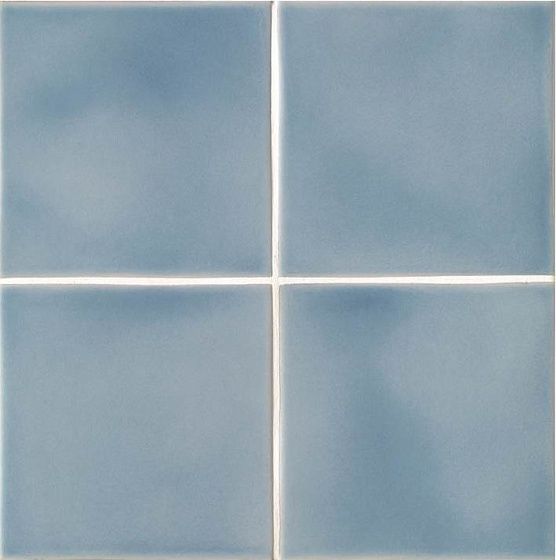 Керамическая плитка Grazia Essenze Genziana ES06, цвет голубой, поверхность глянцевая, квадрат, 130x130