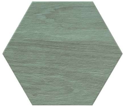 Керамическая плитка Bestile Atlas Hexa Aquamarina, цвет зелёный, поверхность матовая, шестиугольник, 258x290
