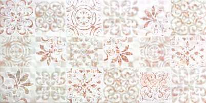Декоративные элементы STN Ceramica Andros Hot, цвет белый красный, поверхность глянцевая, прямоугольник, 250x500
