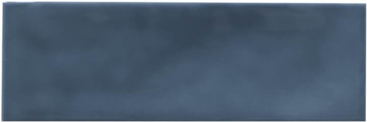 Керамическая плитка Adex Levante Liso Sirocco Glossy ADLE1014, цвет синий, поверхность глянцевая, под кирпич, 50x150