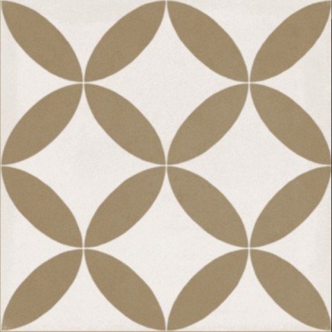Керамогранит Ragno Contrasti Tap 4 R7HF, цвет коричневый, поверхность матовая, квадрат, 200x200