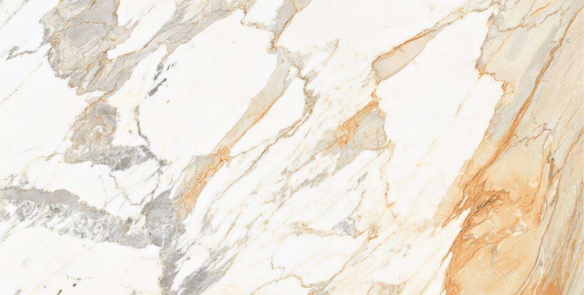 Керамогранит Siena Granito Empire Carara, цвет белый, поверхность полированная, прямоугольник, 600x1200