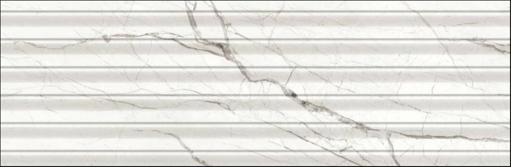 Керамическая плитка Grespania Volterra Arezzo Blanco 70V1311, цвет белый, поверхность матовая, прямоугольник, 315x1000