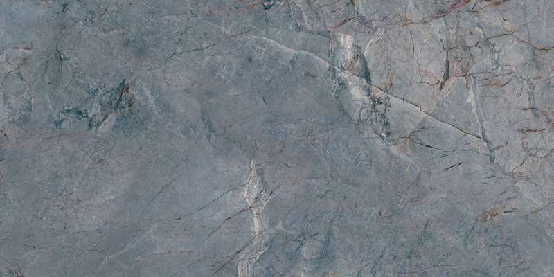 Широкоформатный керамогранит Paradyz Monet Blue Gres Szkl. Rekt. Poler, цвет серый голубой, поверхность полированная, прямоугольник, 1200x2800