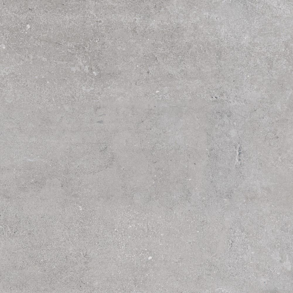 Керамогранит Realistik Concrete Grey, цвет серый, поверхность матовая, квадрат, 600x600