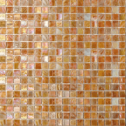 Мозаика Art & Natura Classic Daria 3, цвет оранжевый, поверхность глянцевая, квадрат, 295x295