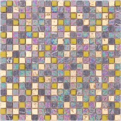 Мозаика Caramelle Mosaic Antichita Classica 15 (Стекло), цвет разноцветный, поверхность глянцевая, квадрат, 310x310