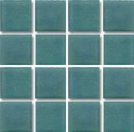 Мозаика Irida Glamour А20.124(1), цвет бирюзовый, поверхность глянцевая, квадрат, 327x327