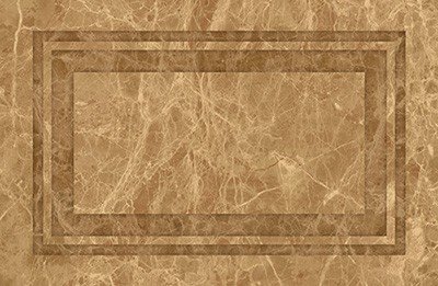 Бордюры Керлайф Imperial Moca, цвет коричневый, поверхность глянцевая, прямоугольник, 206x315