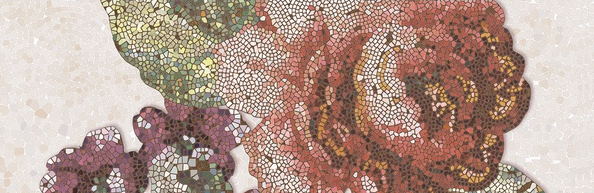 Декоративные элементы Нефрит керамика Декор Риф Бретань 04-01-1-17-05-11-606-4, цвет разноцветный, поверхность глянцевая, прямоугольник, 200x600