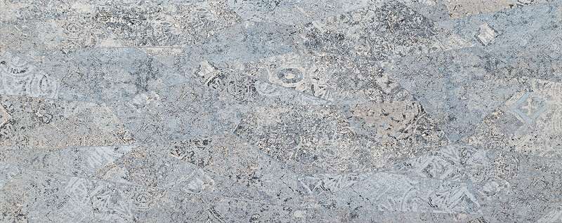 Декоративные элементы Tubadzin Coralle Carpet, цвет голубой, поверхность матовая, прямоугольник, 298x748