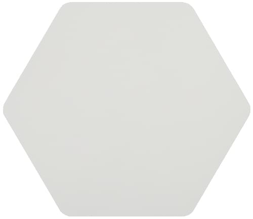 Керамогранит Bestile Toscana Blanco, цвет белый, поверхность матовая, шестиугольник, 258x290