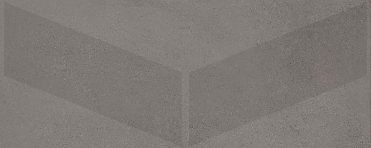 Керамическая плитка Vives Kent Ebony Grafito, цвет серый, поверхность матовая, прямоугольник, 200x500