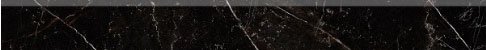 Бордюры Versace Emote Batt. Molato Nero Amasanta ML26252, цвет чёрный, поверхность полированная, прямоугольник, 80x780