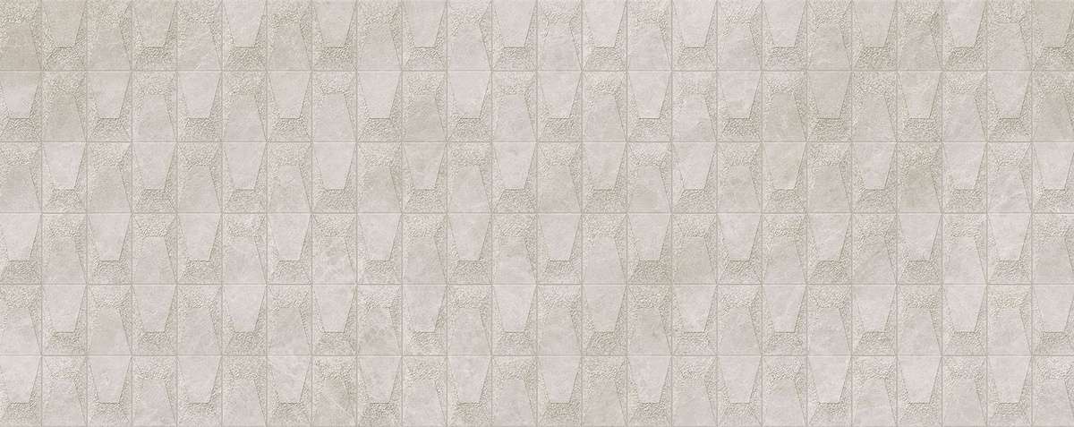 Керамическая плитка Porcelanosa Mystic Beige Mosaico 100337325, цвет бежевый, поверхность матовая 3d (объёмная), прямоугольник, 596x1500
