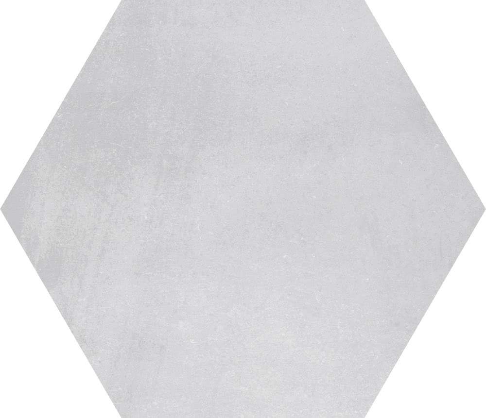 Керамогранит Geotiles Starkhex Argent, цвет серый, поверхность матовая, прямоугольник, 258x290