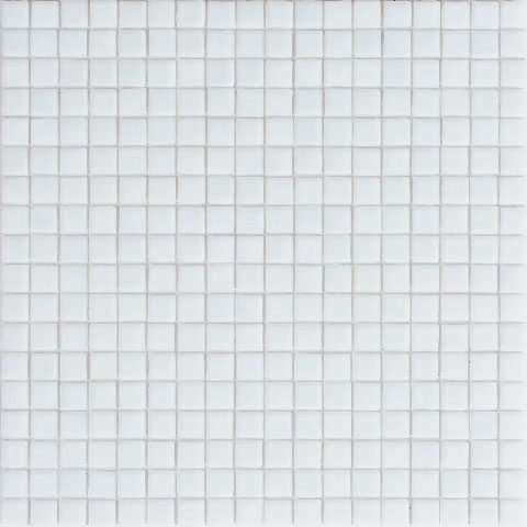 Мозаика Alma Mosaic Opaco NA109, цвет белый, поверхность глянцевая, квадрат, 295x295