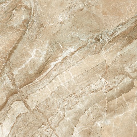 Керамогранит Ceracasa Dolomite Sand, цвет бежевый, поверхность матовая, квадрат, 491x491