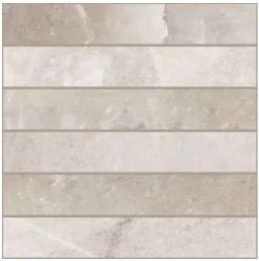 Мозаика Cerim Rock Salt Danish Smoke Mosaico 3D Nat 766731, цвет серый, поверхность натуральная, квадрат, 300x300