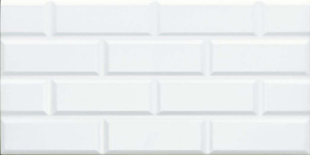 Керамическая плитка Tecniceramica Metro Artico Brillo, цвет белый, поверхность глянцевая, прямоугольник, 250x500