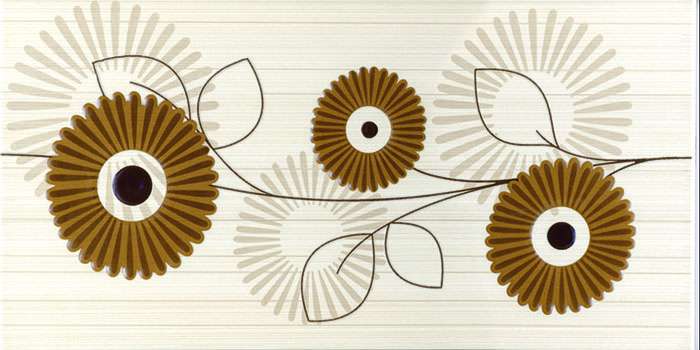 Декоративные элементы Aranda Decor Sahara, цвет бежевый, поверхность матовая, прямоугольник, 200x400