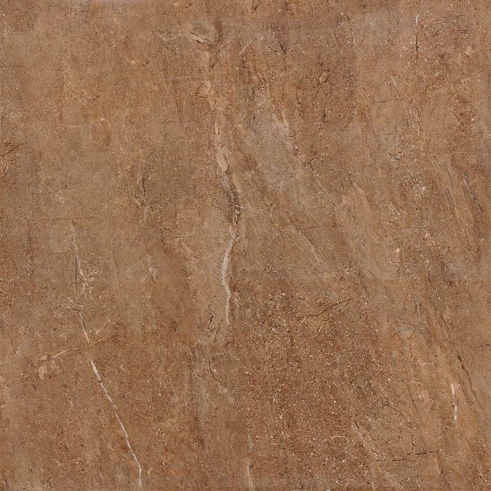 Керамическая плитка Saloni Reale Marron, цвет коричневый, поверхность глянцевая, квадрат, 430x430