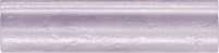 Бордюры Alta London Viola, цвет фиолетовый, поверхность матовая, прямоугольник, 50x200