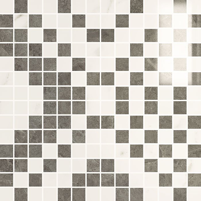 Мозаика Panaria Trilogy Mosaico Optic 1 Lux PGZTY51, цвет бежевый, поверхность полированная, квадрат, 300x300