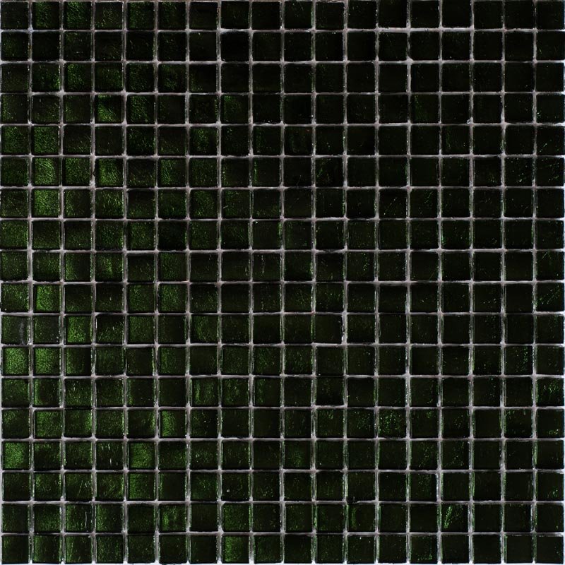 Мозаика Alma Mosaic Beauty BS46, цвет зелёный, поверхность глянцевая, квадрат, 295x295