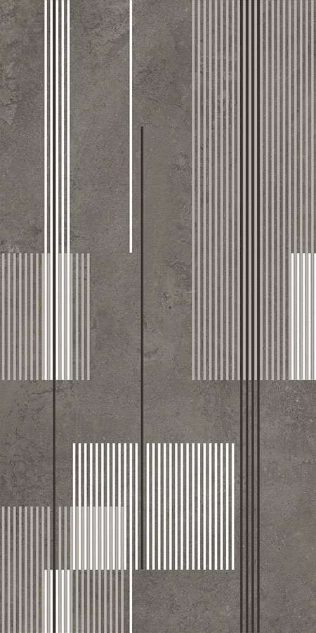 Декоративные элементы Panaria Urbanature Stripes Silicon PZ9UNS4, цвет серый, поверхность матовая, прямоугольник, 500x1000