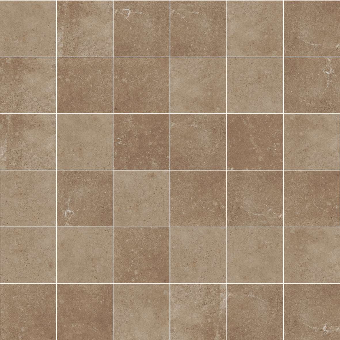 Мозаика Aparici Cotto Brown Nat Mos 5X5, цвет коричневый, поверхность матовая, квадрат, 298x298