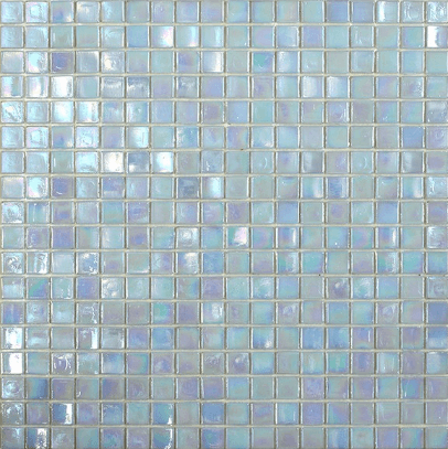 Мозаика Art & Natura Classic Isabeli 1, цвет голубой, поверхность глянцевая, квадрат, 295x295