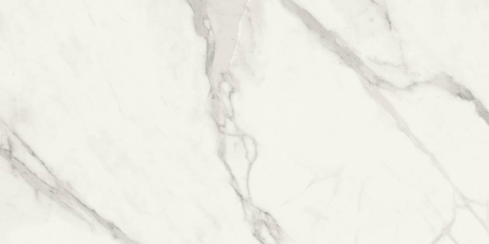 Керамогранит Tubadzin Pietrasanta Pol, цвет белый, поверхность полированная, прямоугольник, 598x1198