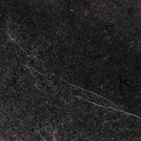 Керамогранит Imola Genus GNSG 60N RM, цвет чёрный, поверхность матовая, квадрат, 600x600