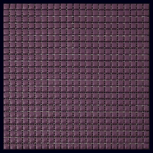 Мозаика Natural Mosaic Flex W-111 (Стекло), цвет фиолетовый, поверхность глянцевая, квадрат, 315x315