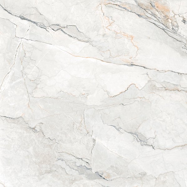 Широкоформатный керамогранит Geotiles Sauvage Pearl Leviglass, цвет серый, поверхность полированная, квадрат, 1200x1200