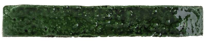 Керамическая плитка Amadis Brutalist Emerald Crackle 8436552228579, цвет зелёный, поверхность глянцевая, под кирпич, 38x235