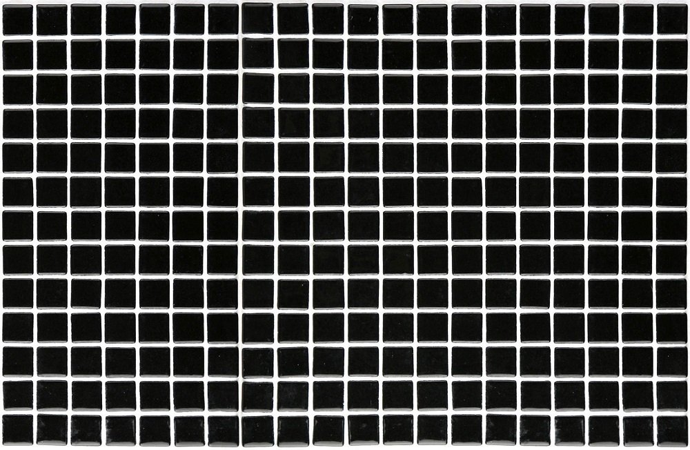 Мозаика Ezarri Lisa 2530 - D, цвет чёрный, поверхность глянцевая, прямоугольник, 313x495