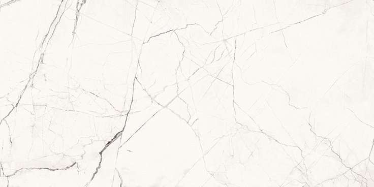 Широкоформатный керамогранит Imola The Room Stavp6260lp, цвет белый, поверхность матовая, прямоугольник, 1200x2600