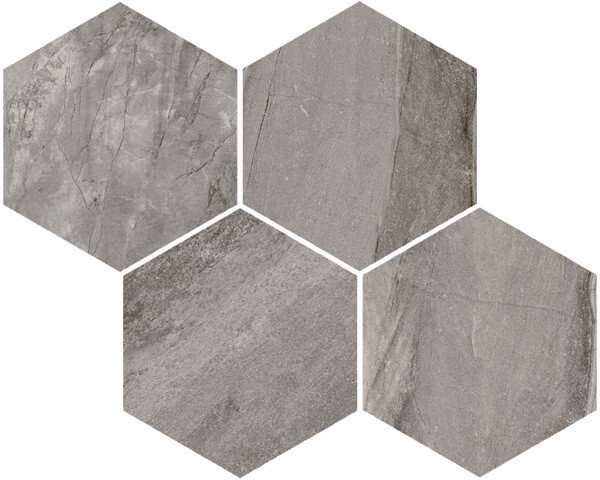 Керамическая плитка Vives Albiense Gris, цвет серый, поверхность матовая, прямоугольник, 280x350