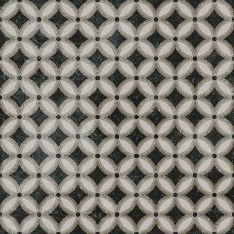 Декоративные элементы Kerama Marazzi Фреджио 2 черно-белый VT\A295\SG1544N, цвет чёрно-белый, поверхность матовая, квадрат, 200x200