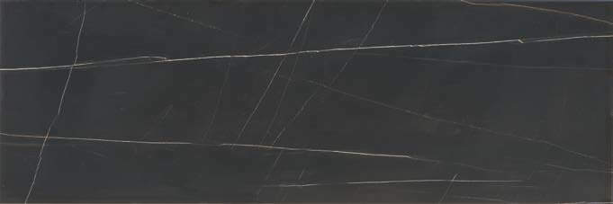 Керамическая плитка Argenta Durban Black Shine, цвет чёрный, поверхность глазурованная, прямоугольник, 300x900