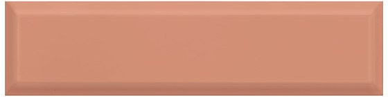 Керамическая плитка Ornamenta Manufatto Terracotta Diamantato MAN730TD, цвет оранжевый, поверхность глянцевая, кабанчик, 75x300