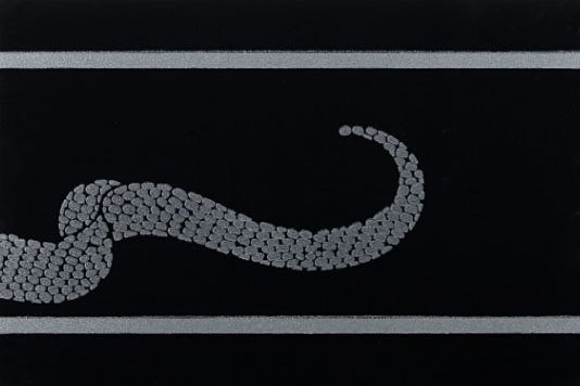 Бордюры Petracers Gran Gala Listello Serpente D Nero, цвет чёрный, поверхность глянцевая, прямоугольник, 210x315